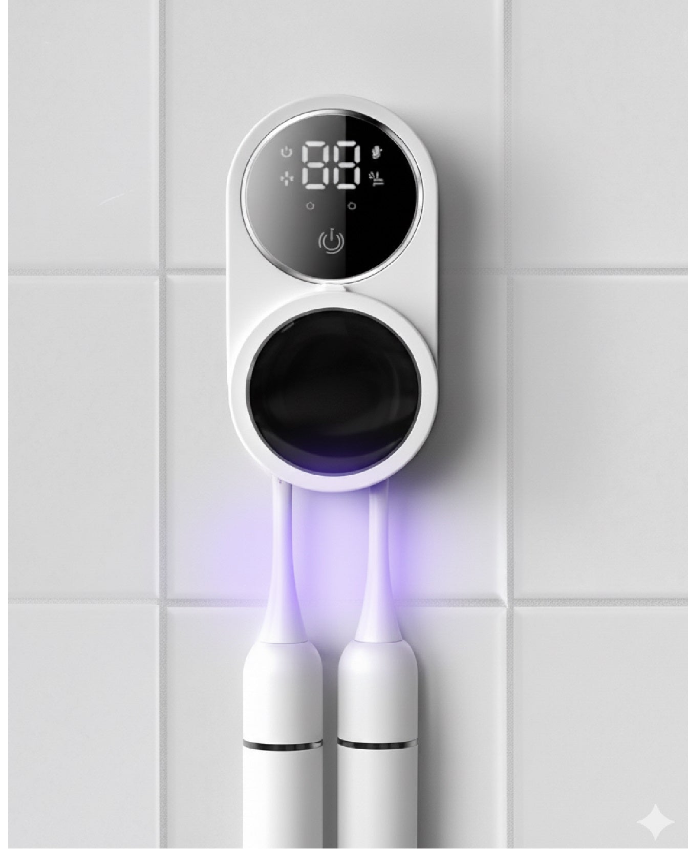 Intelligent Home Automatic Induction Double Person Toothbrush