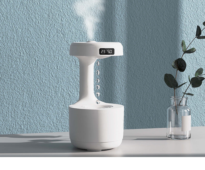 Anti-gravity humidifier household silent anti-dry burning bedroom small atmosphere light large spray
