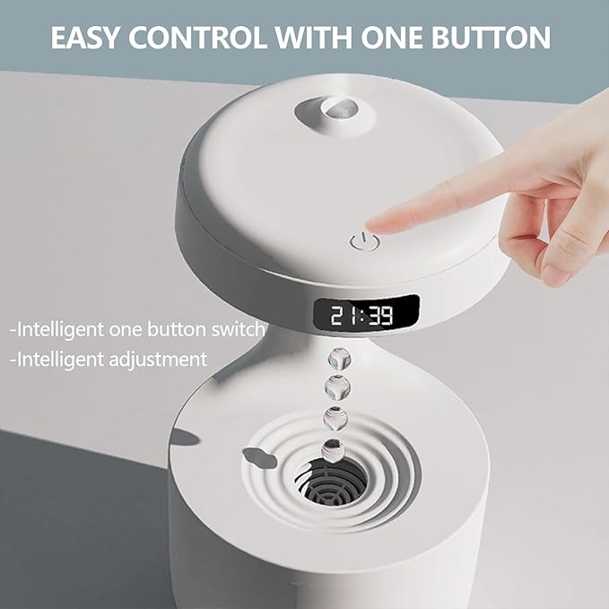 Anti-gravity humidifier household silent anti-dry burning bedroom small atmosphere light large spray