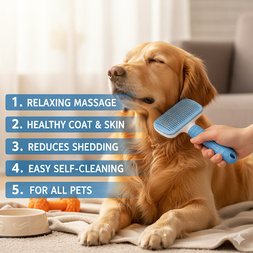 Pet supplies massage comb