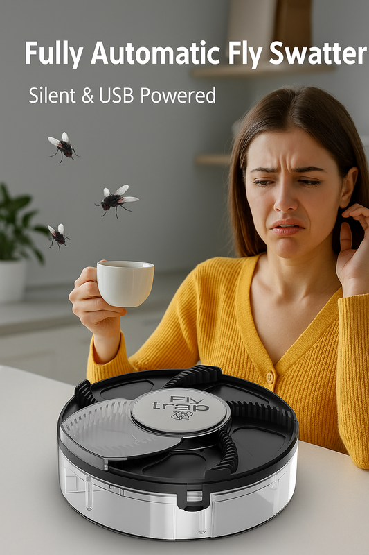Fully automatic fly swatter with silent USB