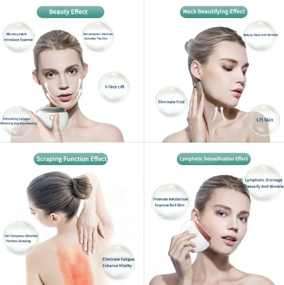 Electric Scraping Facial Massager
