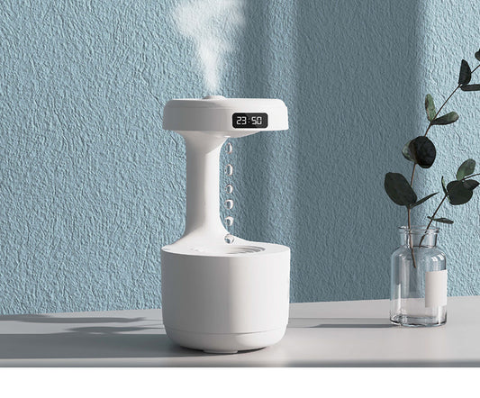 Anti-gravity humidifier household silent anti-dry burning bedroom small atmosphere light large spray